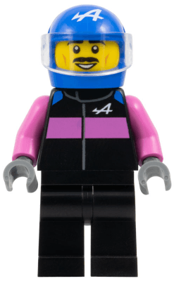 LEGO Formula 1 Driver Alpine (cty1832) Town / City Minifigure