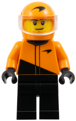 LEGO Formula 1 Driver McLaren (cty1846) minifigure