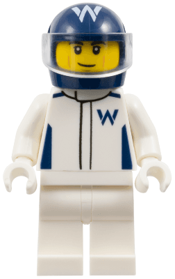 LEGO Formula 1 Driver Williams (cty1847) minifigure