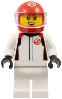 LEGO Formula 1 Driver Haas (cty1848) minifigure