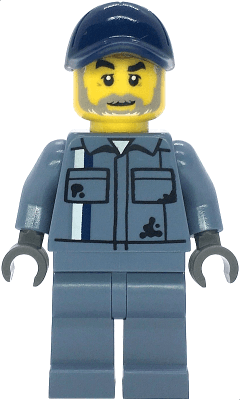 LEGO Scrapyard Worker (cty1857) minifigure