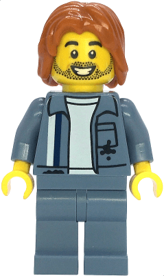 LEGO Scrapyard Worker (cty1858) minifigure