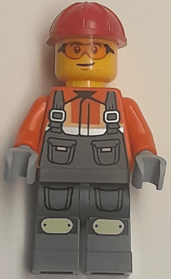 LEGO Construction Worker (cty1862) minifigure