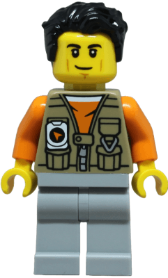 LEGO Adventurer (cty1876) Town / City Minifigure