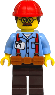 LEGO Ted Brickle (cty1906) minifigure