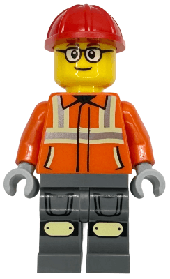 LEGO Construction Worker (cty1910) minifigure