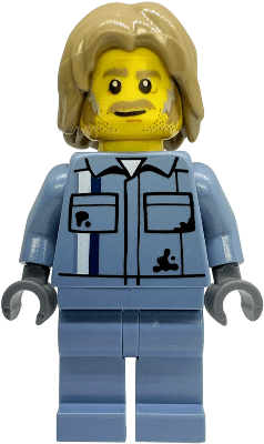 LEGO Tow Truck Driver (cty1921) minifigure