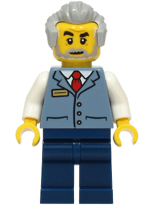 LEGO Station Master (cty1928) Town / City Minifigure
