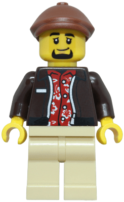 LEGO Taxi Driver (cty1953) minifigure