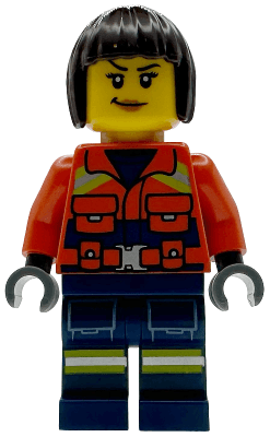 LEGO Coast Guard City (cty1958) Town / City Minifigure