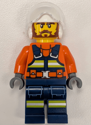 LEGO Coast Guard City Helicopter Pilot (cty1960) Town / City Minifigure