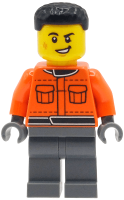 LEGO Formula 1 Pit Crew Member (cty2001) Town / City Minifigure