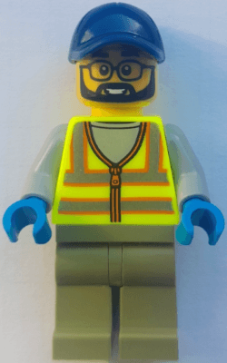 LEGO Street Sweeper (cty2004) Town / City Minifigure