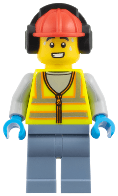 LEGO Airport Worker (cty2007) Town / City Minifigure