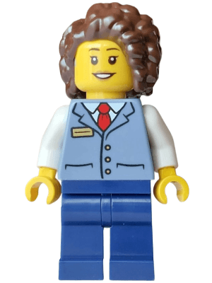 LEGO Streetcar Driver (cty2011) Town / City Minifigure