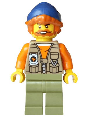 LEGO Fisherman (cty2013) Town / City Minifigure