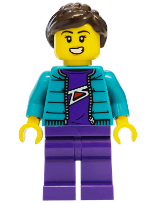 LEGO Mountain Bike Cyclist (cty2022) Town / City Minifigure