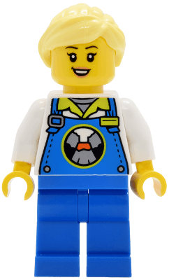 LEGO Lava Land Worker (cty2029) Town / City Minifigure