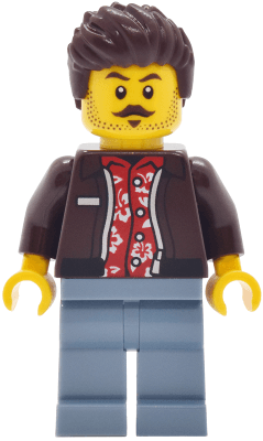 LEGO Car Wash Patron (cty2036) Town / City Minifigure
