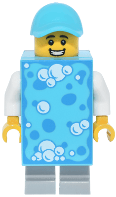 LEGO Car Wash Human Billboard (cty2038) Town / City Minifigure