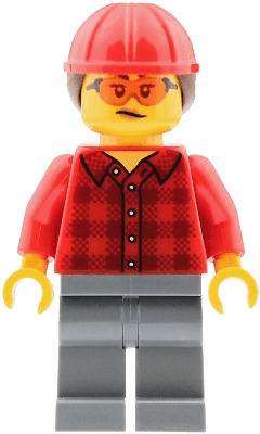 LEGO Mobile Crane Operator (cty2040) Town / City Minifigure