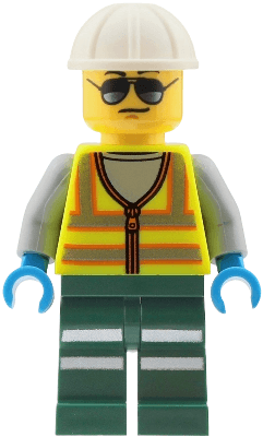 LEGO Train Worker (cty2041) Town / City Minifigure