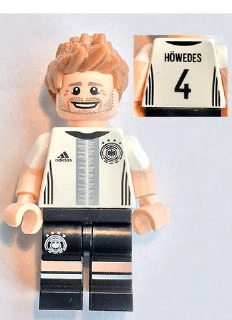 LEGO Benedikt Höwedes Deutscher Fussball-Bund / DFB (Minifigure Only without Stand and Accessories) (dfb005) minifigure