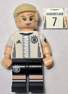 LEGO Bastian Schweinsteiger Deutscher Fussball-Bund / DFB (Minifigure Only withou (dfb007) Collectible Minifigures Minifigure