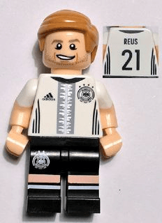 LEGO Marco Reus Deutscher Fussball-Bund / DFB (Minifigure Only without Stand and (dfb013) Collectible Minifigures Minifigure