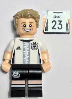 LEGO Max Kruse Deutscher Fussball-Bund / DFB (Minifigure Only without Stand and Accessories) (dfb016) minifigure