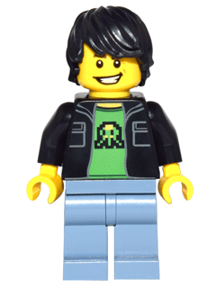 LEGO Gamer Kid Gamin "gamer" (dim020) Ghostbusters Minifigure