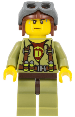 LEGO Hero (dino002) minifigure