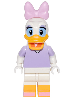 LEGO Daisy Duck Disney Series 1 (Minifigure Only without Stand and Accessories) (dis009) Collectible Minifigures Minifigure
