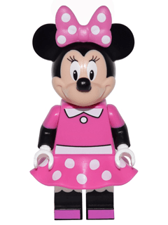 LEGO Minnie Mouse Disney Series 1 (Minifigure Only without Stand and Accessories) (dis011) Collectible Minifigures Minifigure