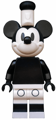 LEGO Vintage Mickey Disney Series 2 (Minifigure Only without Stand and Accessorie (dis024) Collectible Minifigures Minifigure