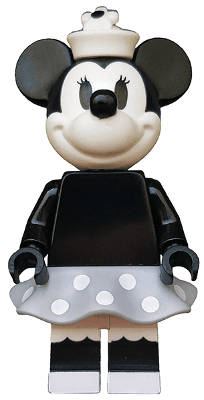 LEGO Vintage Minnie Disney Series 2 (Minifigure Only without Stand and Accessorie (dis025) Collectible Minifigures Minifigure