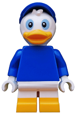 Dewey Duck, Disney, Series 2 (Minifigure Only without Stand and Accessories)