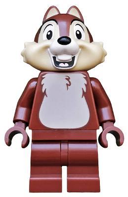 Chip, Disney, Series 2 (Minifigure Only without Stand and Accessories)