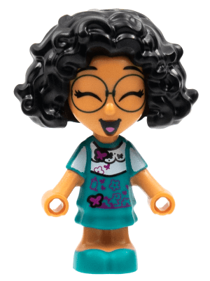 Mirabel Madrigal - Micro Doll, Dark Green Glasses, Closed Eyes