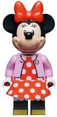 LEGO Minnie Mouse (dis074) minifigure