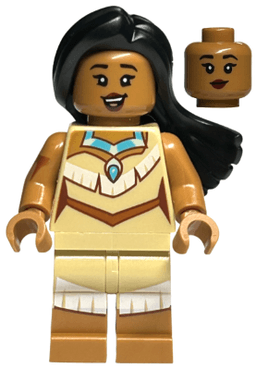 LEGO Pocahontas Disney 100 (Minifigure Only without Stand and Accessories) (dis103) minifigure