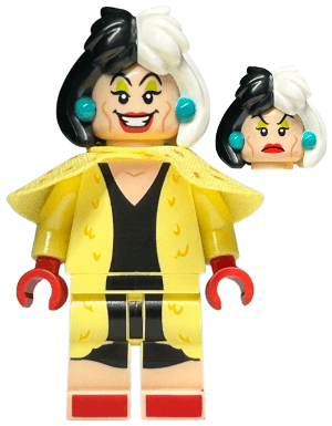 LEGO Cruella de Vil Disney 100 (Minifigure Only without Stand and Accessories) (dis104) Collectible Minifigures Minifigure