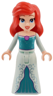 LEGO Ariel Human (Light Nougat) (dis150) Disney Minifigure