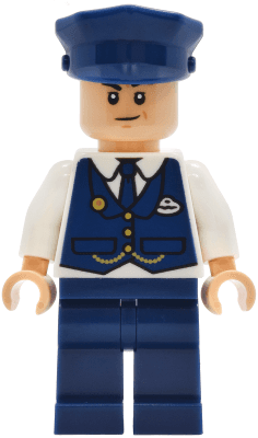 LEGO Main Street U.S.A. Fire Department Chief (dis196) Disney Minifigure