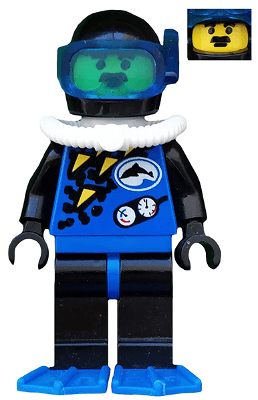 LEGO Divers (div001a) Town / City Minifigure