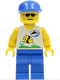 LEGO Divers (div003) Town / City Minifigure