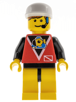LEGO Divers (div008) Town / City Minifigure