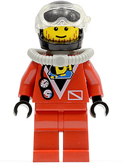 LEGO Divers (div014) Town / City Minifigure