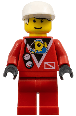 LEGO Divers (div020) Town / City Minifigure