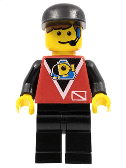 LEGO Divers (div023) minifigure
